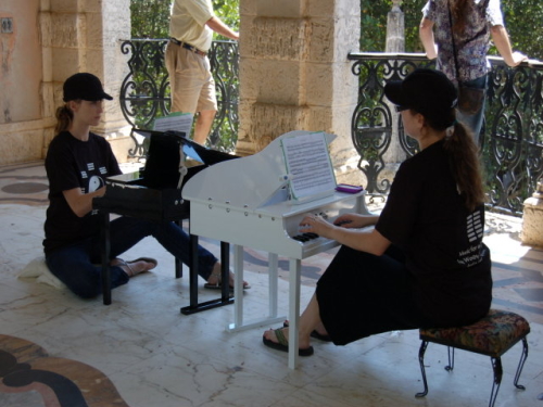 64 toy pianos